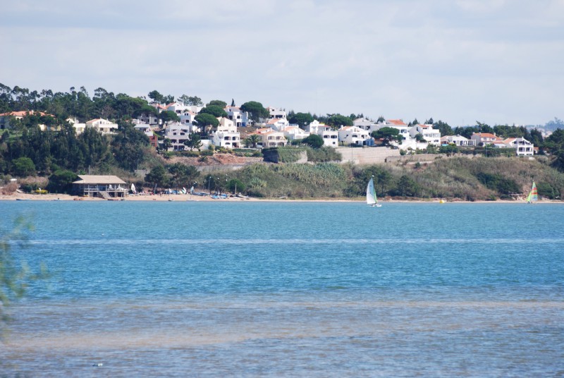 Sailing on the lagoon